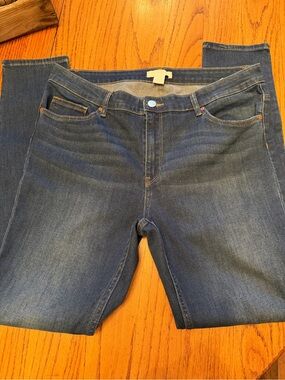 H&M Women's Dark Blue Skinny Jeans